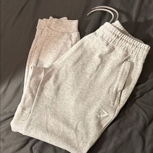 Light grey gymshark joggers